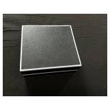 R.H MCYS & CO Emerald Stone Of Tranquility Genuine Emerald 18K Gold Over Sterling Silver Diamond Accent Drop Earrings (Slightly Used, Hoops Need Cleaning)