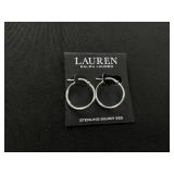 Lauren Ralph Lauren Small Graduated Hoop Earrings