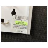 GIANI BERNINI Huggie Hoops Cubic Zirconia Sterling Silver (Used, Needs Cleaning)