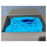 Bluescape Blue Deluxe Comfort Inflatable Family Swimming Pool, 4 Seats, Square, Age 6 & up 8ft 9in wide