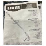 HART 40V 12" String Trimmer & Blower Combo Kit (1) 4.0Ah Battery (1) Charger (Used)