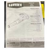 HART 20V 250 CFM Blower Kit (1) 2.0Ah Battery (1) Charger