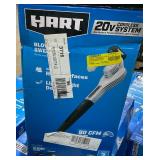 HART 20-Volt Cordless 90 CFM Centrifugal Blower, (1) 2.0 Ah Lithium-Ion Battery (1) Charger