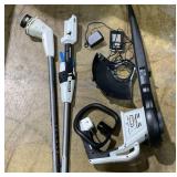 HART 40-Volt Cordless 12-inch String Trimmer Kit (1) 2.5Ah 40V Lithium-Ion Battery (Used, Not Functioning)