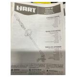 HART 40-Volt Cordless 12-inch String Trimmer Kit (1) 2.5Ah 40V Lithium-Ion Battery (Used, Not Functioning)