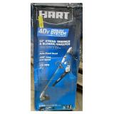 HART 40-Volt Cordless 12-inch String Trimmer and Leaf Blower Combo Kit, (1) 4.0Ah Lithium-Ion Battery (1) Charger