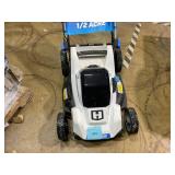HART 40-Volt 20-inch Cordless Brushless Push Mower Kit, (1) 6.0Ah Lithium-Ion Battery (1) Charger