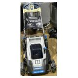 HART 40V Supercharge Brushless Dual Blade 20" Self-Propelled Mower Kit (1) 6AH Battery (1) Charger