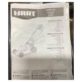 HART 40V Supercharge Brushless Dual Blade 20" Self-Propelled Mower Kit (1) 6AH Battery (1) Charger