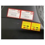 Aosom 12V Electric Go Kart, 5 MPH Drifting Car, Battery Powered Ride on Toy Outdoor with Slow Start, Music, Colorful Lights, for 8-12 Years Old, Black (Used, Needs Charger)