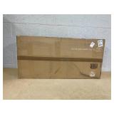 Costway Set of 2 Wooden Farmhouse Kitchen Chairs with Rubber Wood Seat