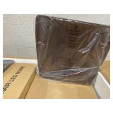 Costway Set of 2 Wooden Farmhouse Kitchen Chairs with Rubber Wood Seat