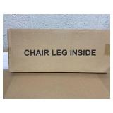 Costway Set of 2 Wooden Farmhouse Kitchen Chairs with Rubber Wood Seat