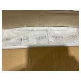 Costway Set of 2 Wooden Farmhouse Kitchen Chairs with Rubber Wood Seat