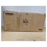 HOMCOM 48" 2 Seater Couch for Small Spaces, Modern Loveseat Sofa for Bedroom, Living Room Furniture, Small Couch, Beige