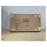 Costway Kids Art Table & Bench Set with Double-Sided Adjustable Easel-Coffee