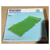 LOT OF 2 Bluescape Green Neon Comfort Inflatable Water Mat, Pool Float, Age 14 & up, Unisex 3ft 9in Long