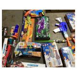 LOT OF Brand Assorted Toy Blasters Splat R Ball, Nerf, Gel Blaster, XShot, Adventure Force Wetlands, Fortnite