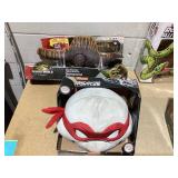 LOT OF 10 Interactive Toys Jurrassic World, Ninja Turtles, Robo Alive, How To Train Your Dragon, Dino Crunch, Robo-X, Tech Deck
