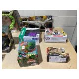 LOT OF 10 Interactive Toys Jurrassic World, Ninja Turtles, Robo Alive, How To Train Your Dragon, Dino Crunch, Robo-X, Tech Deck