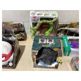 LOT OF 10 Interactive Toys Jurrassic World, Ninja Turtles, Robo Alive, How To Train Your Dragon, Dino Crunch, Robo-X, Tech Deck