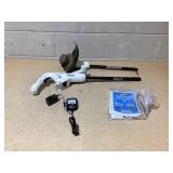 HART 20-Volt 10-inch Cordless String Trimmer Kit, (1) Charger (Used, Missing 2.0Ah Lithium-Ion Battery)