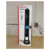 Honeywell 40" Black Quiet Set Oscillating Tower Fan, 30ft Air Circulation Power, 5 Speed, Auto Off Timer, HYF260B