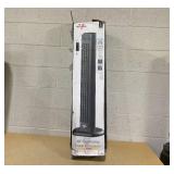 Vornado 4T Oscillating Tower Fan with Remote Control, 40" Tall, Black