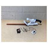 Hart 20-Volt Cordless 18-Inch Hedge Trimmer (1) Charger (Used, Missing Battery)