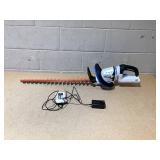 HART 40-Volt 24-inch Cordless Hedge Trimmer (1) Charger (Used, Missing Battery)
