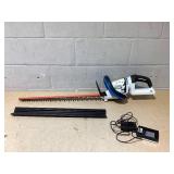 HART 40-Volt 24-inch Cordless Hedge Trimmer (1) Charger (Used, Missing Battery)