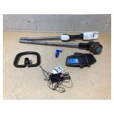 HART 20-Volt 13-inch Cordless String Trimmer Kit, (1) Charger (Used, Missing Battery)