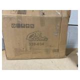 Qaba Kids Wooden Plush Ride-On Rocking Horse Chair Toy with Realistic Sounds Dark Brown/White