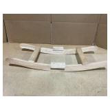 Qaba Kids Plush Toy Rocking Horse Pony Toddler Ride on Animal for Girls Pink Birthday Gifts with Realistic Sounds, Brown