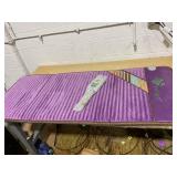 PHYMAT Far Infrared Amethyst Heating Pad (67"x27")- 5 Color Gemstone Crystal Heating Pad - Infrared Mat Full Body- Bio Amethyst Mat with Auto Shut Off - Overheat Protection,Smart Control