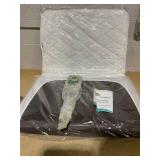 PHYMAT Far Infrared Amethyst Heating Pad (67"x27")- 5 Color Gemstone Crystal Heating Pad - Infrared Mat Full Body- Bio Amethyst Mat with Auto Shut Off - Overheat Protection,Smart Control