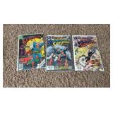 Vintage Superman Comics, 3 Comic Books