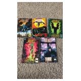 Batman Legends of the Dark Knight Comic Book Lot, 5 Comics, Numbered 40,41,42,43,44