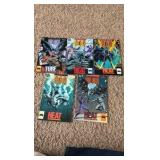 Batman Legends of the Dark Knight Comic Book Lot, 5 Comics, Numbered 45,46,47,48,49
