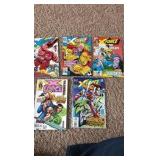 X-Force Comic Book Lot, 5 Comics in Lot (Spinoff Series From X-Me )