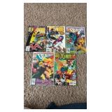 Excalibur Comic Book Lot, 5 Comic Books, Spinoff of X-Men Series