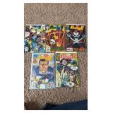 Punisher 2099 Comic Book Series, 5 Comic Books in Lot