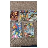 Tales of the Teen Titans Vintage Comic Book Lot, 5 Comics in Lot, DC Comics