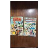 Freedom Fighters Vintage Comic Lot, 2 Comics DC