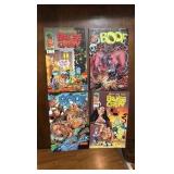 Boof and the Bruise Crew Comic Book Lot, 4 Comics Includes First Issue