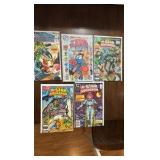 The All-Star Squadron Comic Book Lot, 5 Vintage DC Comics