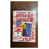 Sealed Box of Desert Shield Trading Card Packs, 36 Sealed packs