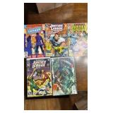 Justice League of America Lot, 5 Comics from DC