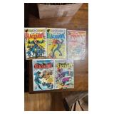 Blackhawk Vintage Comic Book Lot 5 Comics DC