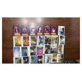 1978 Battlestar Galactica Trading Cards, 28 Cards and Stickers